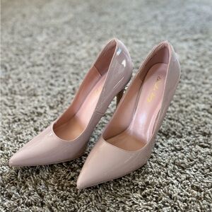 Elisabet Tang Women Pumps, Pointed Toe High Heel 4.7 inch Stiletto Heels Shoes